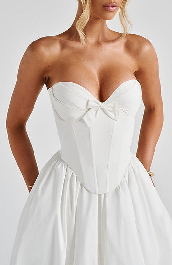 Daisy — Vestido midi corset