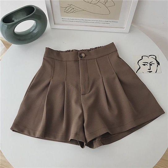 Donna — Short con pliegues