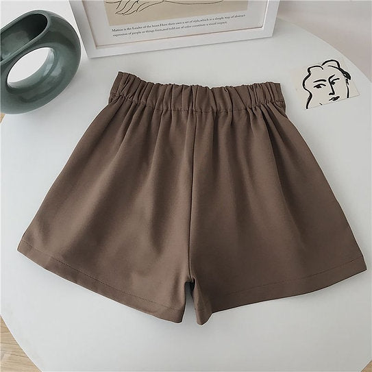 Donna — Short con pliegues