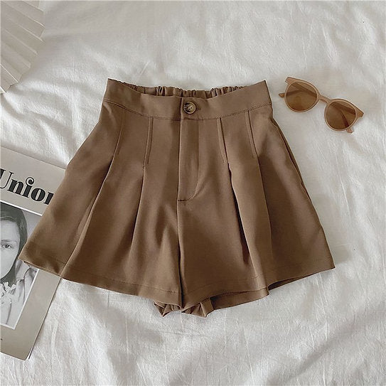 Donna — Short con pliegues