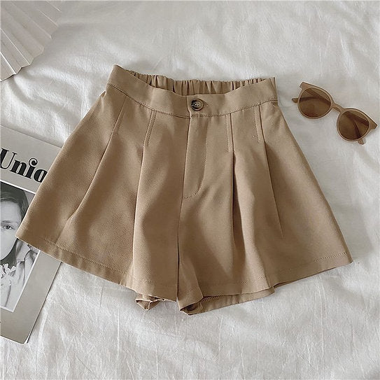 Donna — Short con pliegues