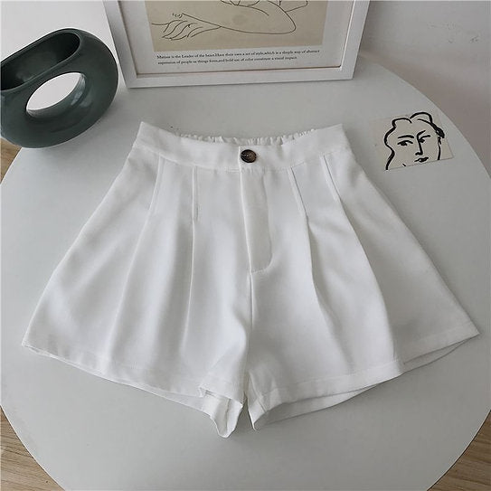 Donna — Short con pliegues