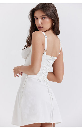 Elena — Vestido corset mini