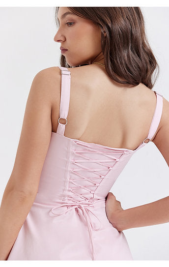 Elena — Vestido corset mini