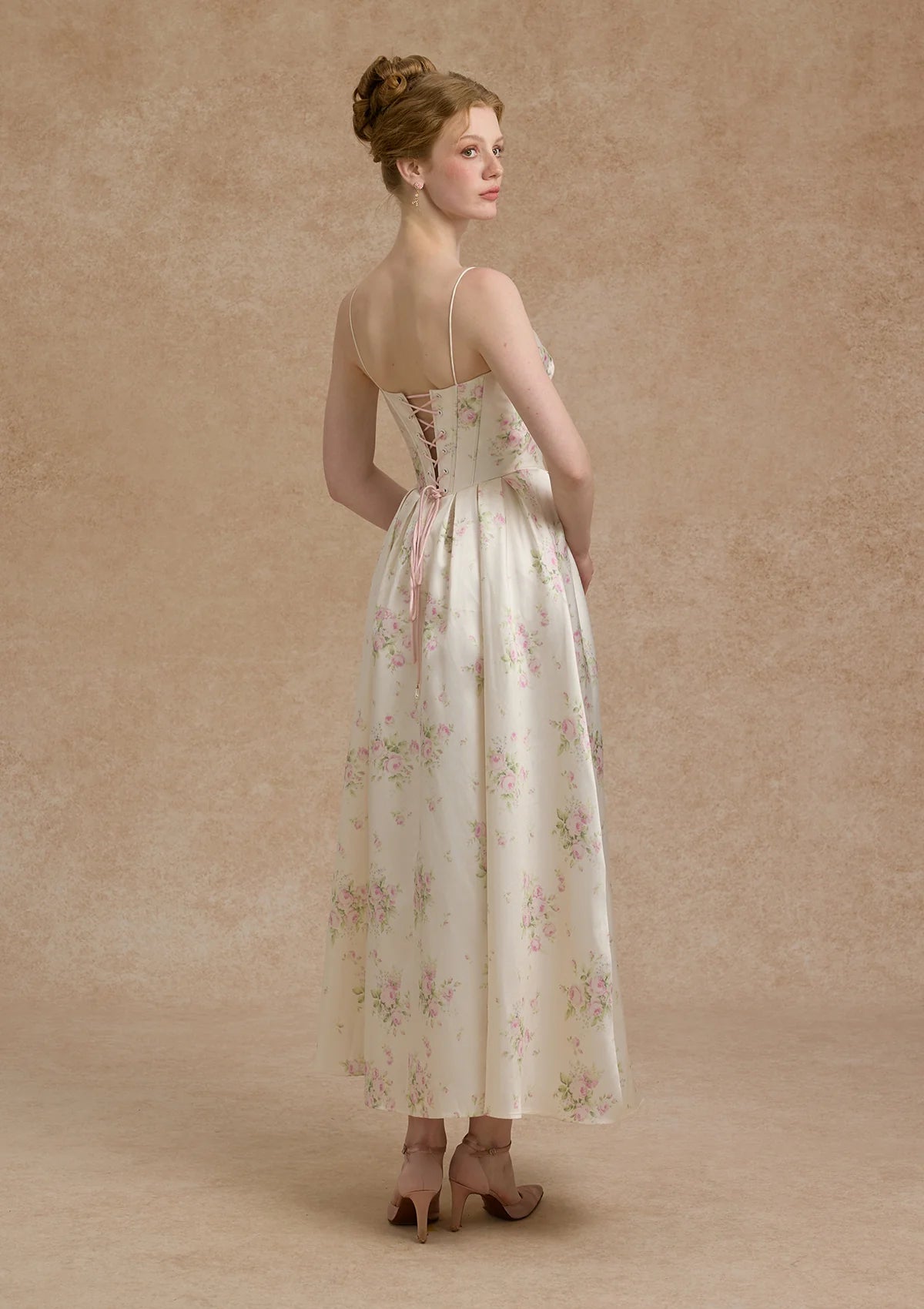 Elvira — Vestido maxi corset