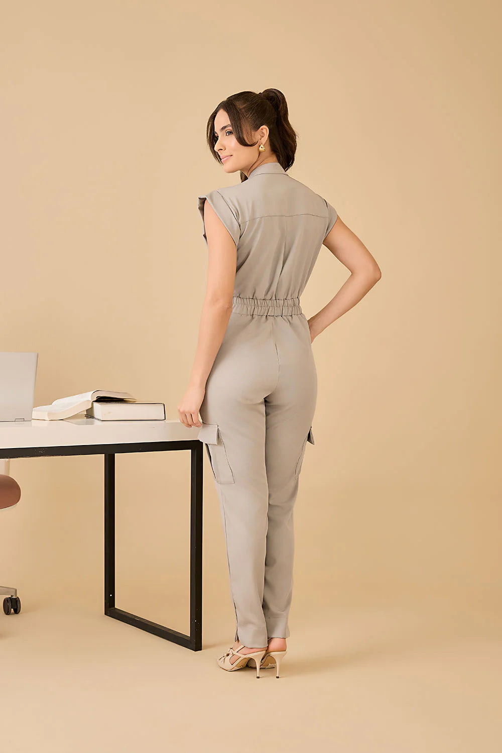 Emily — Uniforme enterizo con pantalón encauchado