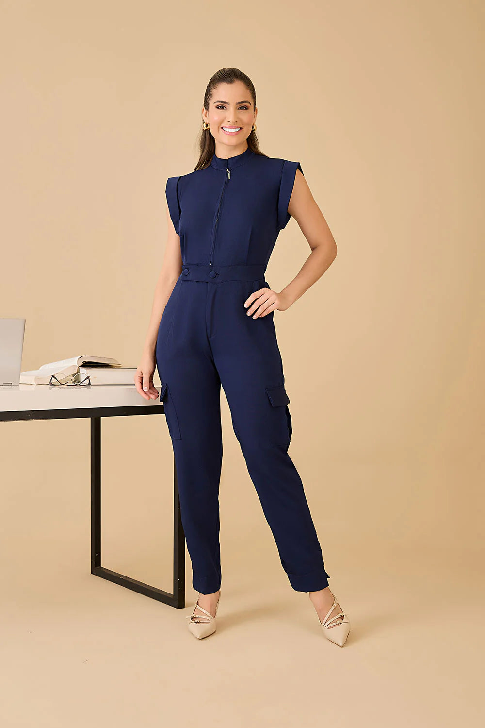 Emily — Uniforme enterizo con pantalón encauchado