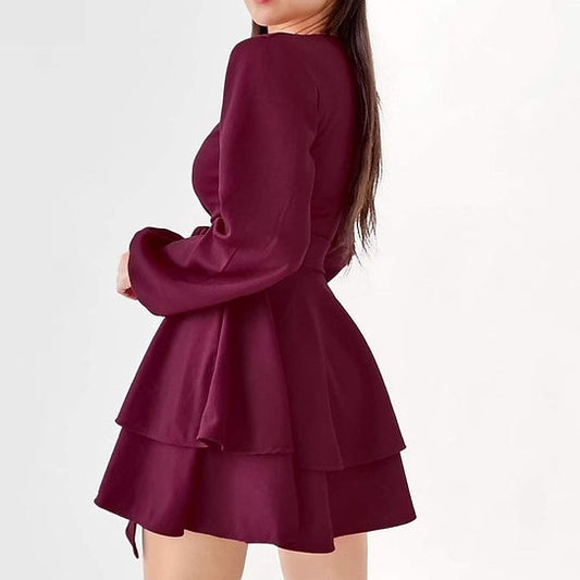Fiorella — Vestido mini con lazo