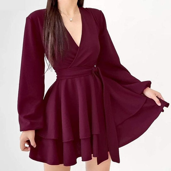 Fiorella — Vestido mini con lazo