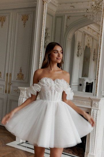 Flora — Vestido mini corset floral