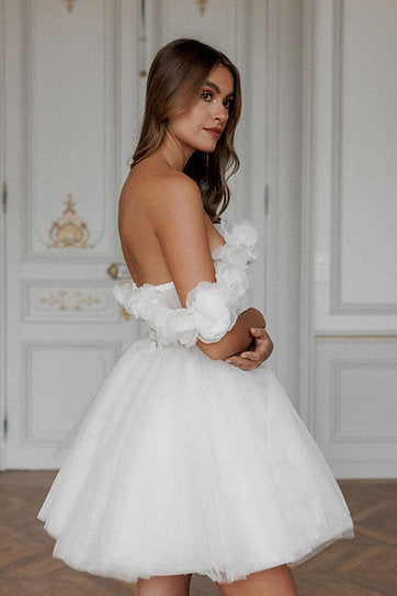 Flora — Vestido mini corset floral
