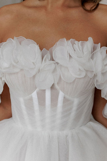 Flora — Vestido mini corset floral