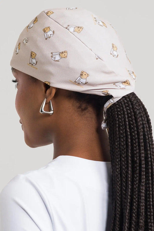 Gorro quirúrgico tipo bandana