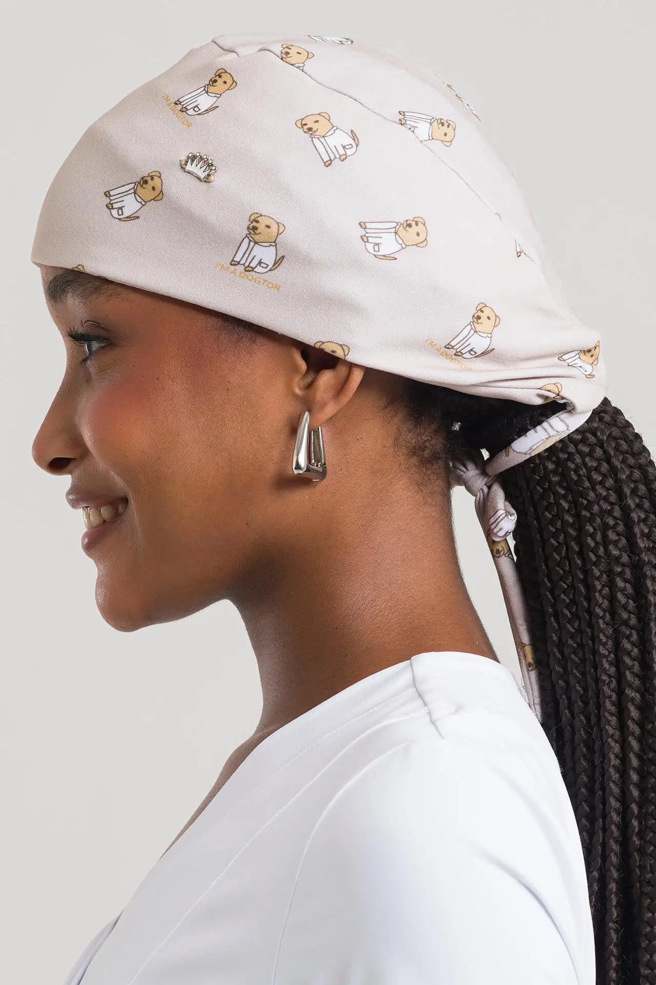 Gorro quirúrgico tipo bandana