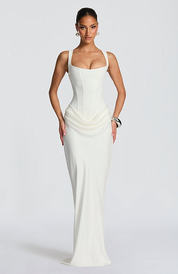 Gwen — Vestido maxi corset
