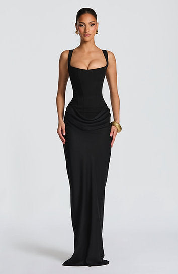 Gwen — Vestido maxi corset