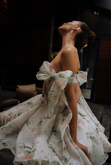Heaven — Vestido mini corset con lazos