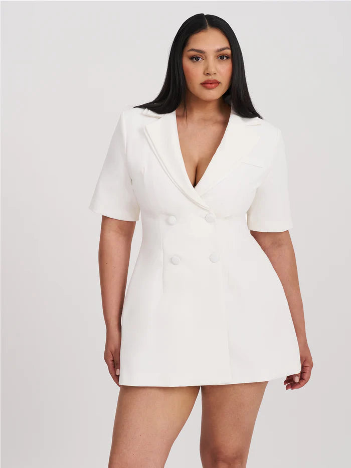 Ilse — Vestido mini tipo Blazer