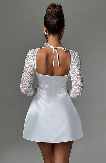 Kathy — Vestido mini con lazo