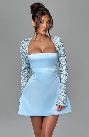 Kathy — Vestido mini con lazo