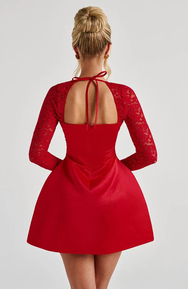 Kathy — Vestido mini con lazo