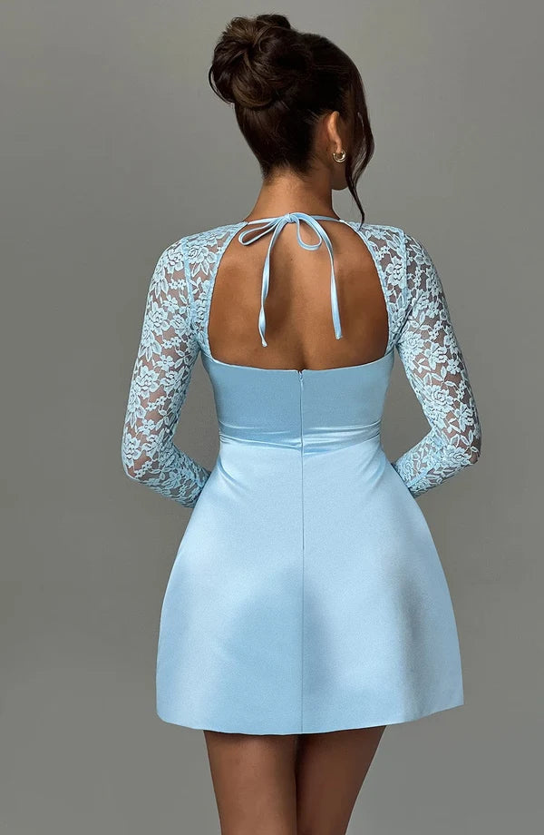 Kathy — Vestido mini con lazo