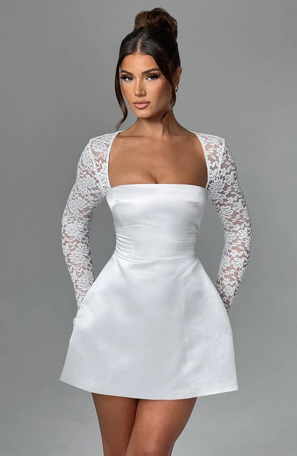 Kathy — Vestido mini con lazo