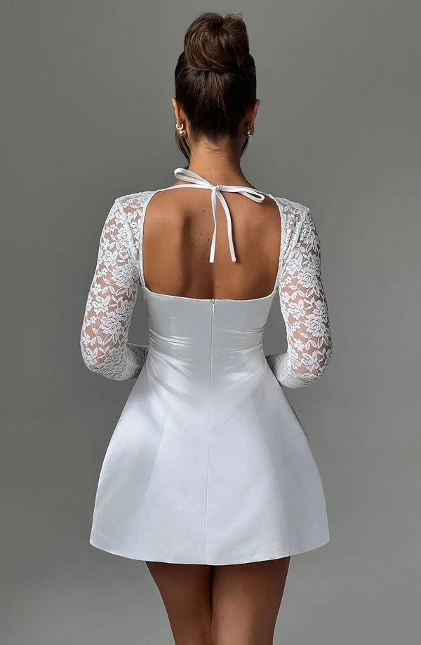 Kathy — Vestido mini con lazo