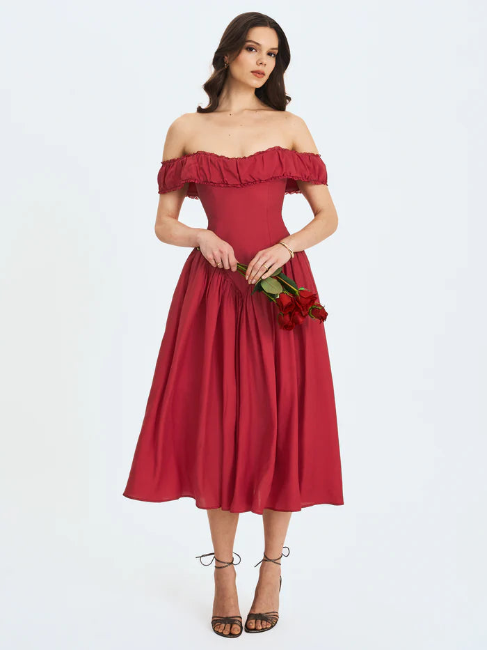 Kim — Vestido midi