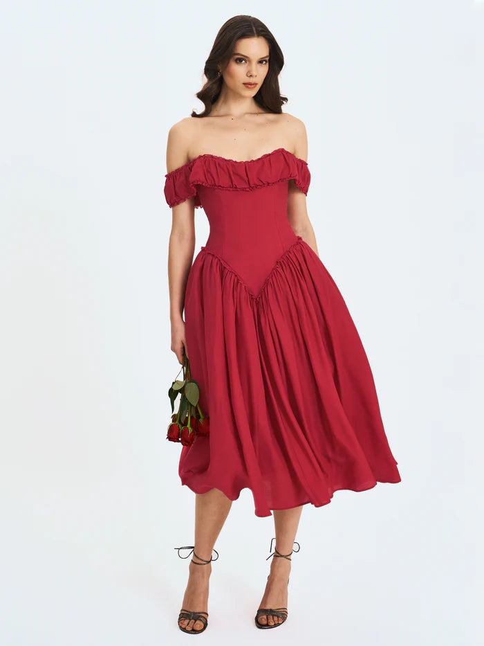 Kim — Vestido midi