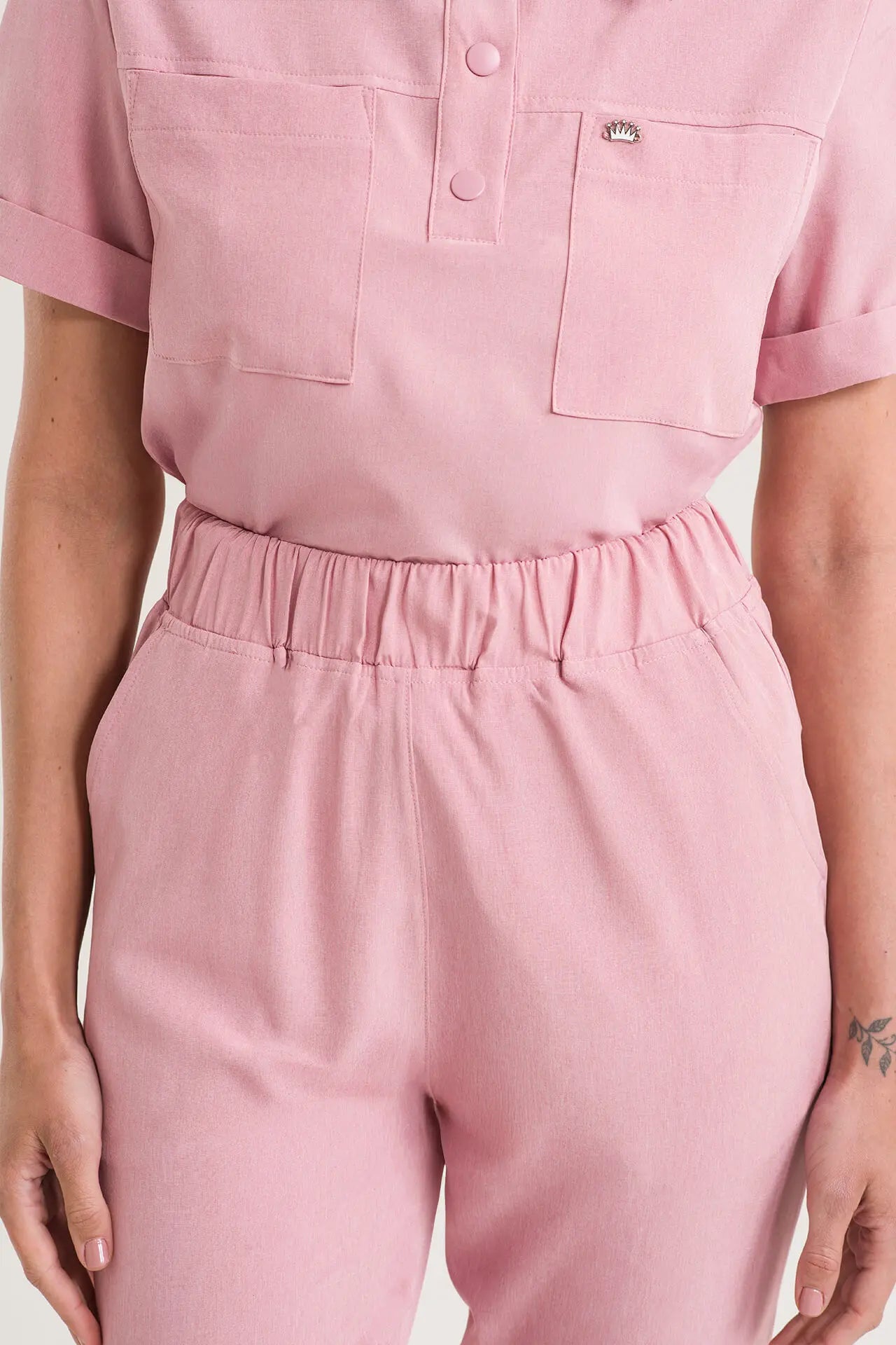 Lulani — Uniforme con pantalón encauchado