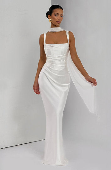 Lylian — Vestido maxi corset