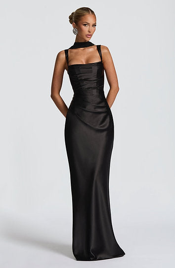 Lylian — Vestido maxi corset