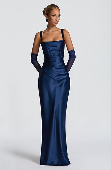 Lylian — Vestido maxi corset