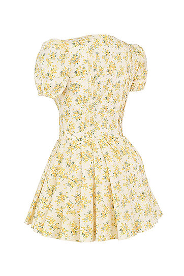 Mabel — Vestido mini escotado