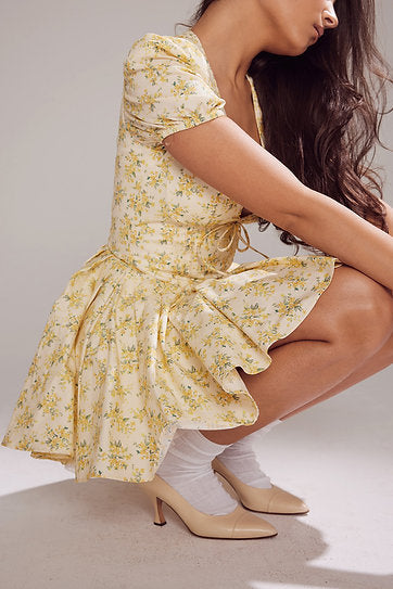 Mabel — Vestido mini escotado