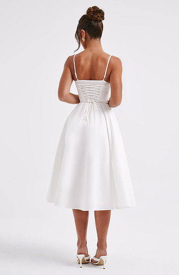 Marcelline — Vestido midi corset