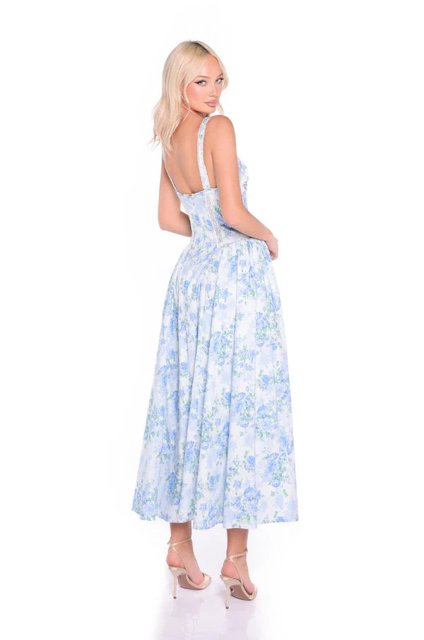 Melanie — Vestido midi