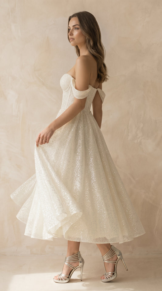 Mirtha — Vestido midi corset
