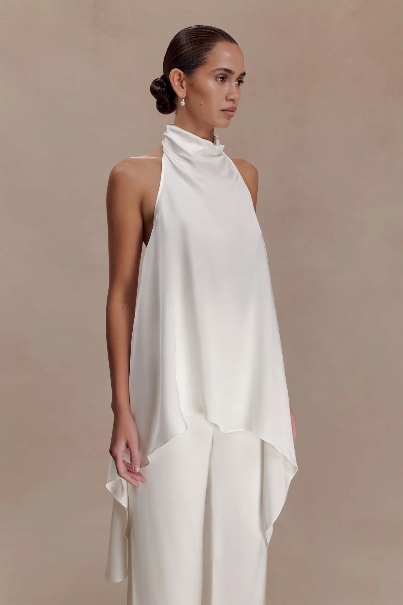 Nereida — Conjunto: blusa y pantalón ancho