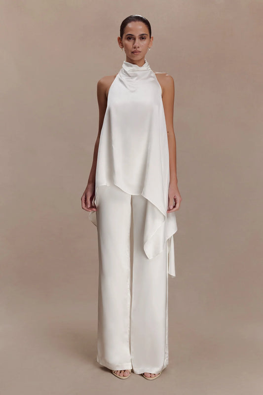 Nereida — Conjunto: blusa y pantalón ancho