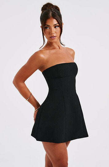 Odile — Vestido mini falda ancha
