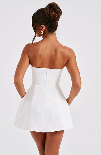 Odile — Vestido mini falda ancha