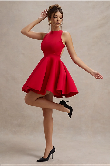 Ottavia — Vestido mini con lazo
