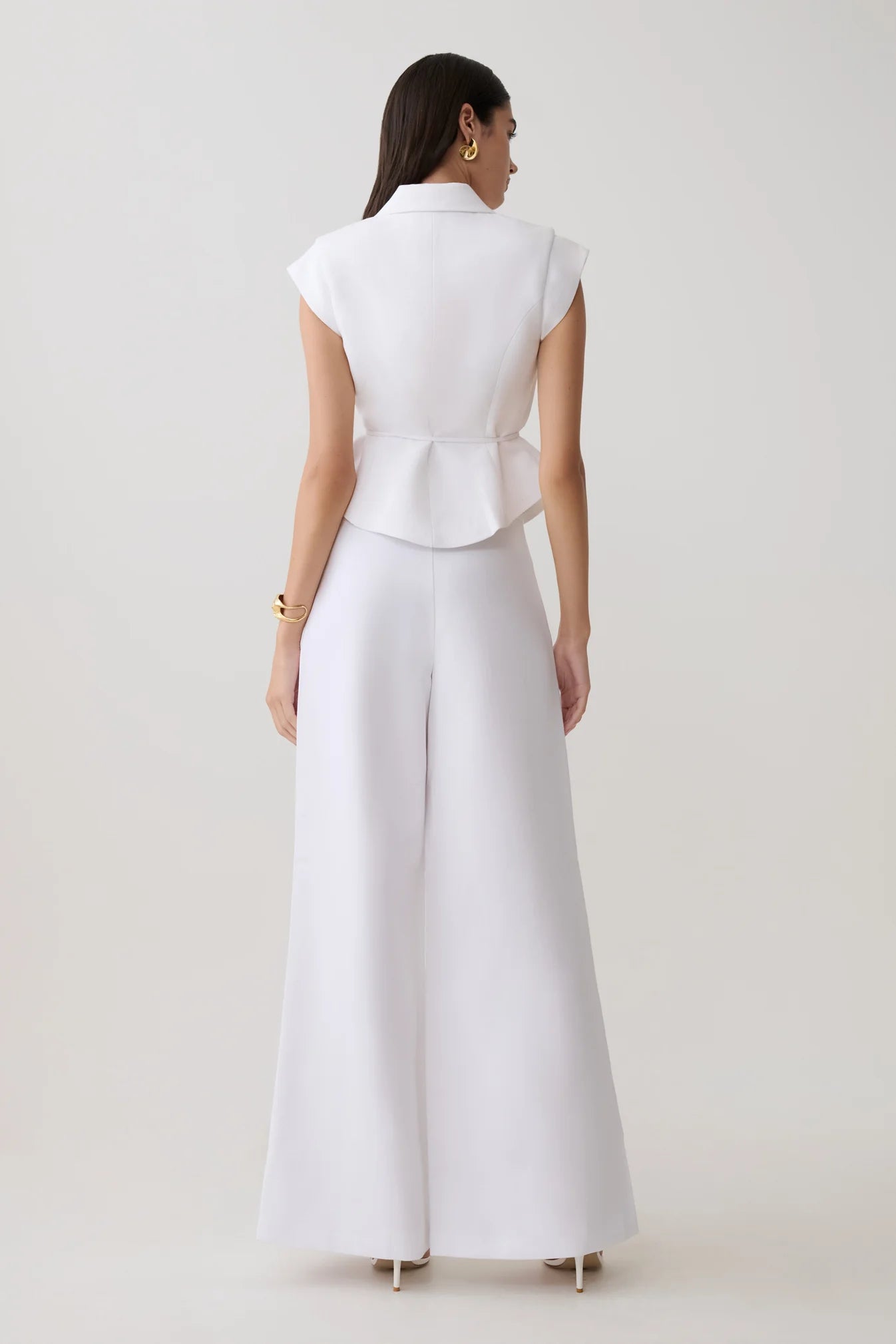 Paloma — Conjunto: blusa y pantalón ancho