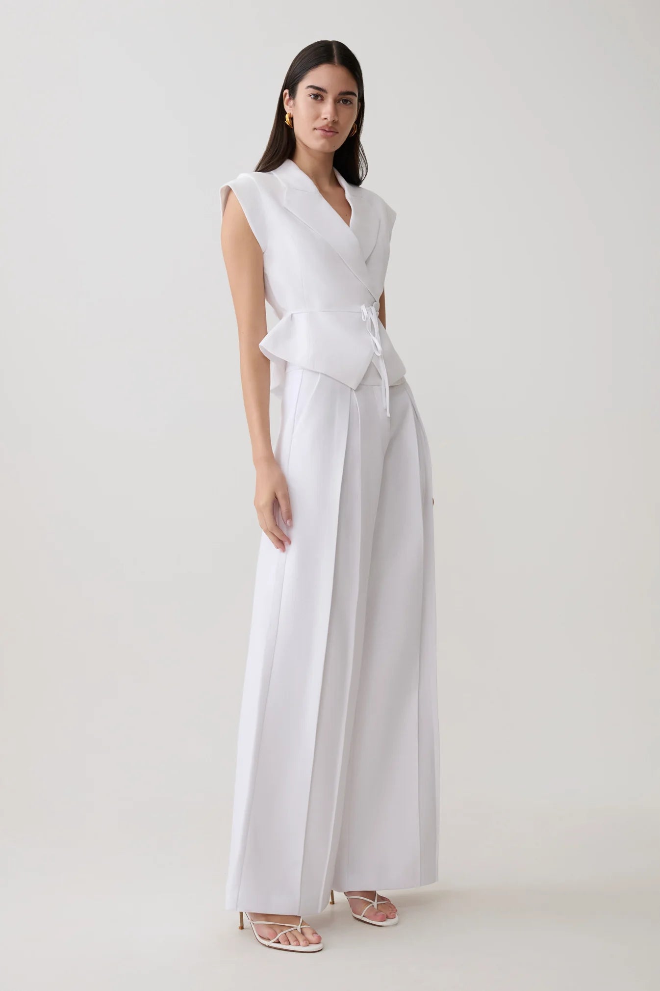 Paloma — Conjunto: blusa y pantalón ancho