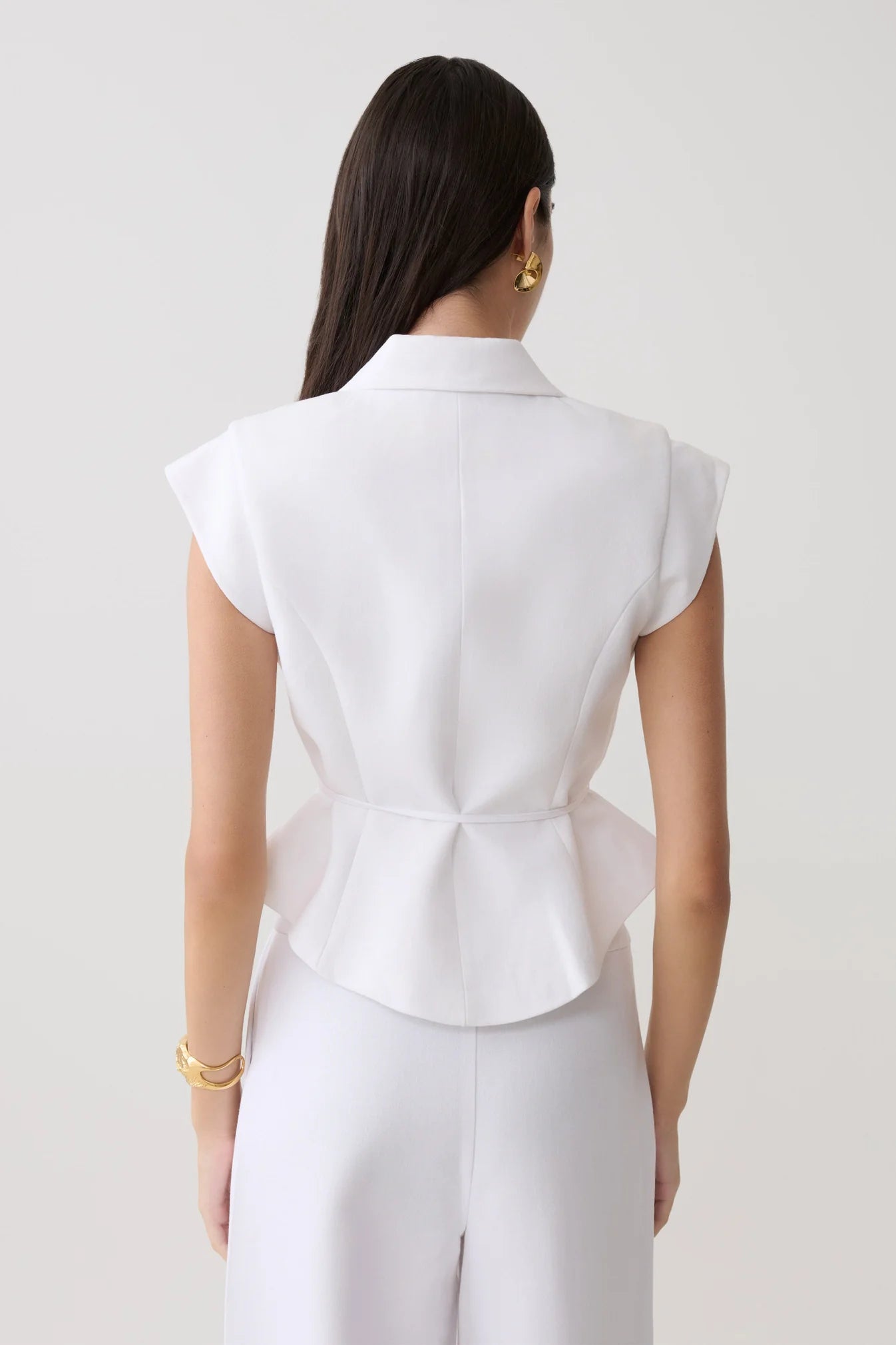 Paloma — Conjunto: blusa y pantalón ancho