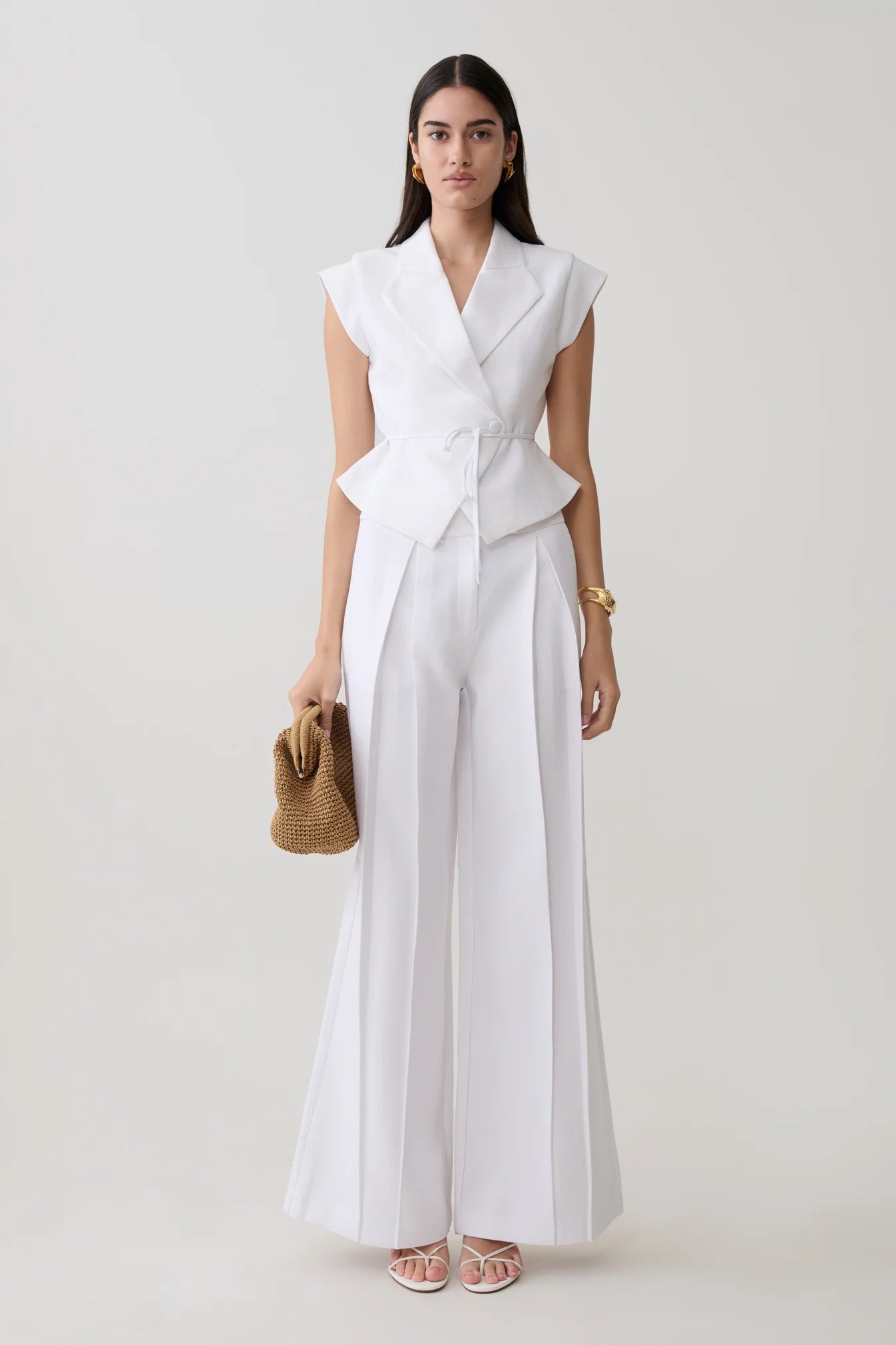 Paloma — Conjunto: blusa y pantalón ancho