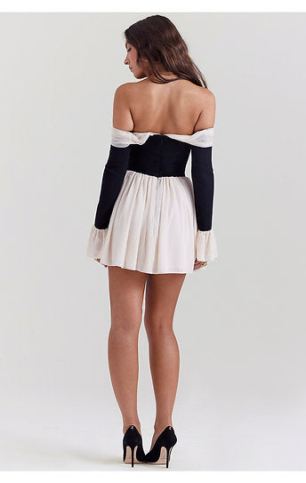 Roxane — Vestido mini con lazo