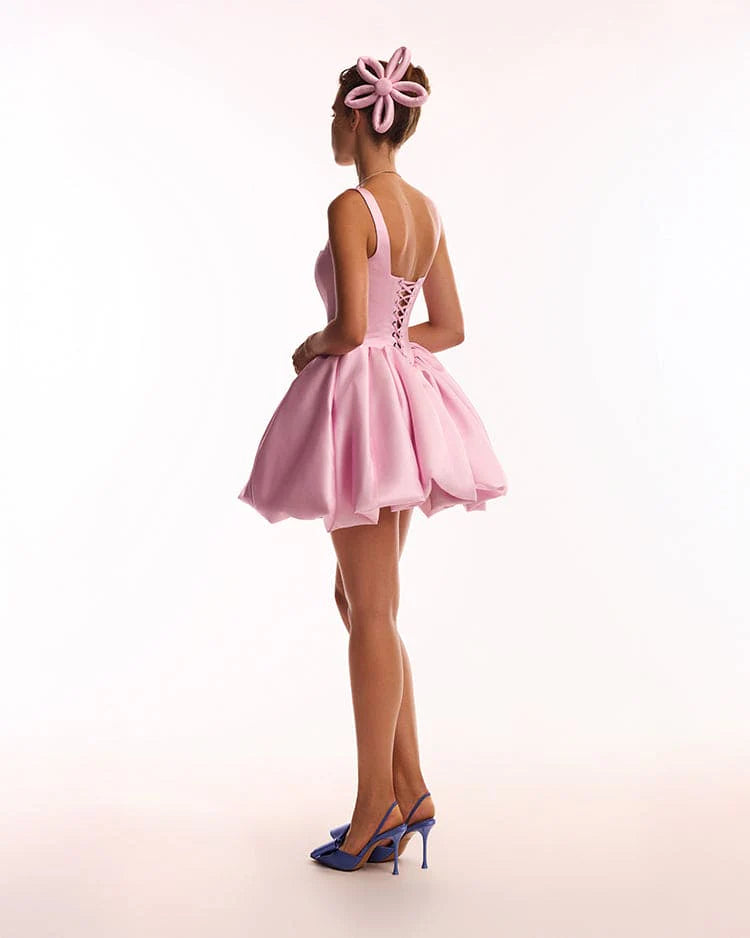 Rylie — Vestido mini corset falda globo